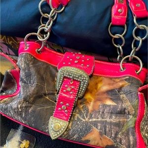 Pink country girl purse